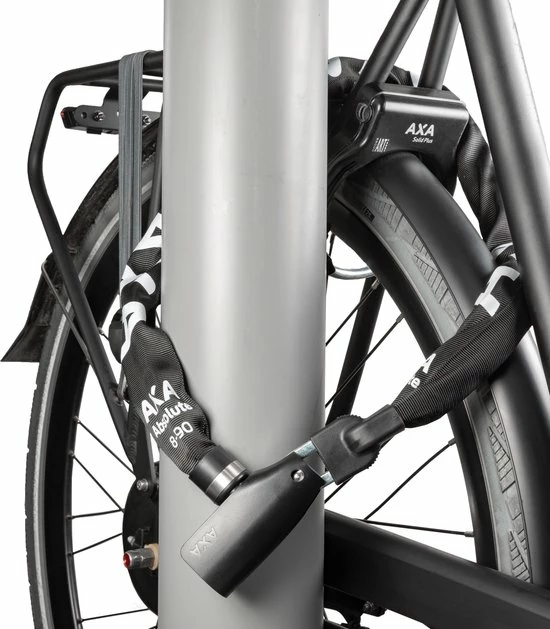 AXA - Absolute 8 - Kettingslot - Slot Voor Fietsen - 90 Cm - 8 Mm - Zwart 6 AXA - Absolute 8 - Kettingslot - Slot Voor Fietsen - 90 Cm - 8 Mm - Zwart - Afbeelding 6