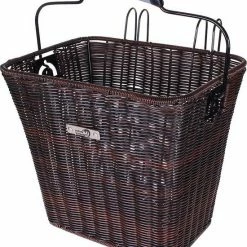 New Looxs Lombok Fietsmand 18L Kunststof - Bruin -Windgoo Shop 550x630 5