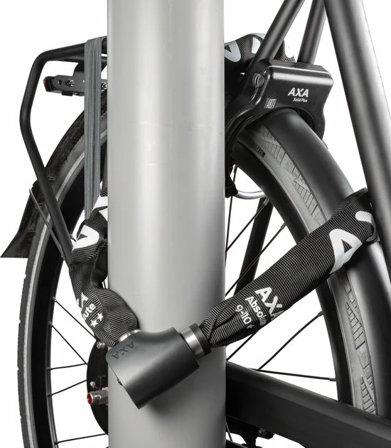 AXA - Absolute 9 - Kettingslot - ART 2 Slot Voor Fietsen - Extra Dikke Schakels - 110 Cm - 9 Mm - Zwart 5 AXA - Absolute 9 - Kettingslot - ART 2 Slot Voor Fietsen - Extra Dikke Schakels - 110 Cm - 9 Mm - Zwart - Afbeelding 5