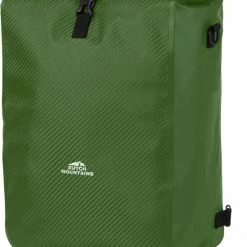 Dutch Mountains Enkele Fietstas | Rugzak | Sterke 100% Waterdicht | Fietstas, Schoudertas En Rugtas In 1 | 28 Liter | Groen