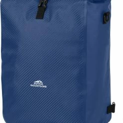 Dutch Mountains Enkele Fietstas | Rugzak | Sterke 100% Waterdicht | Fietstas, Schoudertas En Rugtas In 1 | 28 Liter | Blauw