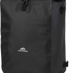 Dutch Mountains Enkele Fietstas | Rugzak | 100% Waterdicht | Fietstas, Schoudertas En Rugtas In 1 | 28 Liter | Carbon / Zwart