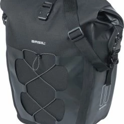 Basil Navigator Enkele Fietstas - L - 25-31 Liter - Waterdicht - Zwart -Windgoo Shop 550x652 2