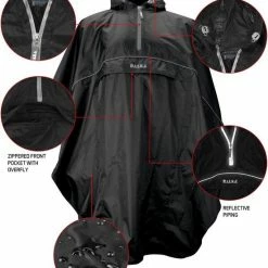 Ralka Poncho - Zwart - Volwassenen 24 Ralka Poncho - Zwart - Volwassenen -Windgoo Shop 550x659 3