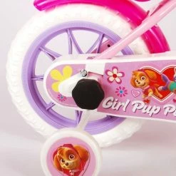 Volare Paw Patrol Kinderfiets - Meiden - 12 Inch - Roze - Doortrapper 20 Volare Paw Patrol Kinderfiets - Meiden - 12 Inch - Roze - Doortrapper -Windgoo Shop 550x661 1