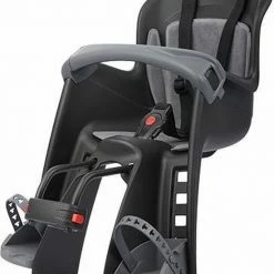 Polisport Bilby - Fietsstoeltje Voor + Windscherm - Zwart -Windgoo Shop 550x666