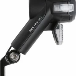AXA Nox Sport 12 Lux - Fietslamp Voorlicht - LED Koplamp - Fietsverlichting Op Batterij - Auto/Off - Zwart -Windgoo Shop 550x669