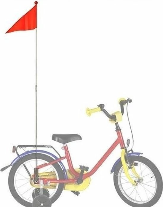 Merkloos Bike Fun Fietsvlag Oranje - 150 Cm - Fietsvlaggetjes 2 Merkloos Bike Fun Fietsvlag Oranje - 150 Cm - Fietsvlaggetjes - Afbeelding 2