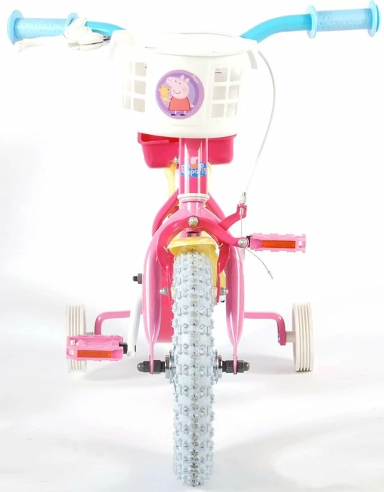 Volare Peppa Pig Kinderfiets - Meisjes - 12 Inch - Roze 4 Volare Peppa Pig Kinderfiets - Meisjes - 12 Inch - Roze - Afbeelding 4