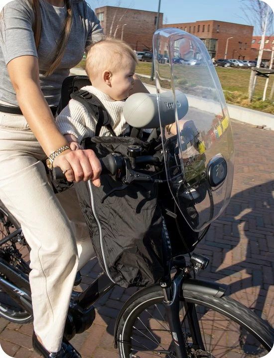 Deryan Bike-a-way Fietsstoeltje Voor - Fiets Regenhoes - Warme Jas En Windbreaker + Regenponcho - Bobike & Yepp 11 Deryan Bike-a-way Fietsstoeltje Voor - Fiets Regenhoes - Warme Jas En Windbreaker + Regenponcho - Bobike & Yepp - Afbeelding 11