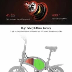 Matrix E Bike - Kugoo B2 Pro - Elektrische Opvouwbare Fiets/step 14 Inch 400W - Met Trappers - Snelheid Max. 45 Km/u -Windgoo Shop 550x727 1