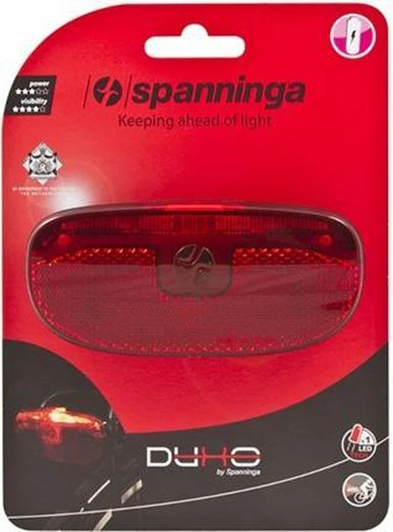 Spanninga Duxo Fiets Achterlicht - Batterij 14 Spanninga Duxo Fiets Achterlicht - Batterij - Afbeelding 14