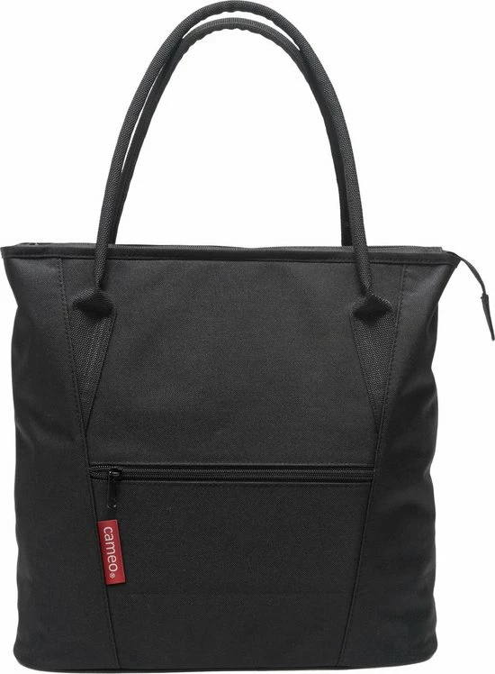 New Looxs Cameo Shopper Enkele Fietstas 18 Liter Zwart 2 New Looxs Cameo Shopper Enkele Fietstas 18 Liter Zwart - Afbeelding 2