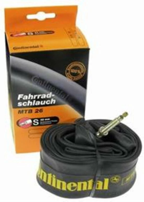 Continental Binnenband Mtb 26 X1.75-2.50 (47/62-559) Fv 42 Mm Zwart 8 Continental Binnenband Mtb 26 X1.75-2.50 (47/62-559) Fv 42 Mm Zwart - Afbeelding 8