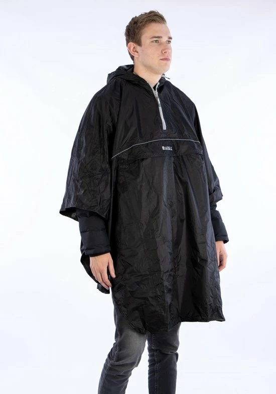 Ralka Poncho - Zwart - Volwassenen 5 Ralka Poncho - Zwart - Volwassenen - Afbeelding 5