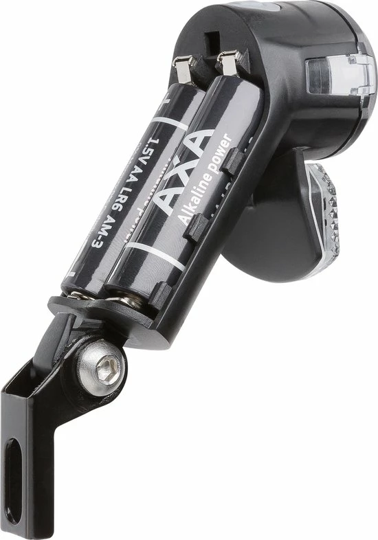 AXA Nox Sport 12 Lux - Fietslamp Voorlicht - LED Koplamp - Fietsverlichting Op Batterij - Zwart 6 AXA Nox Sport 12 Lux - Fietslamp Voorlicht - LED Koplamp - Fietsverlichting Op Batterij - Zwart - Afbeelding 6