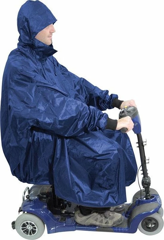 Aidapt Regenjas Scootmobiel - Met Mouwen 2 Aidapt Regenjas Scootmobiel - Met Mouwen - Afbeelding 2
