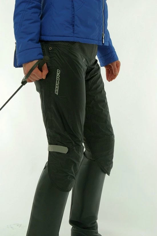 Rainlegs - Regenbroek - Unisex - Maat Large - Zwart 1 Rainlegs - Regenbroek - Unisex - Maat Large - Zwart