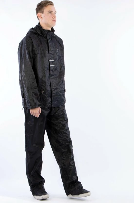 Ralka Regenpak - Senior - Zwart/Antraciet - M 14 Ralka Regenpak - Senior - Zwart/Antraciet - M - Afbeelding 14
