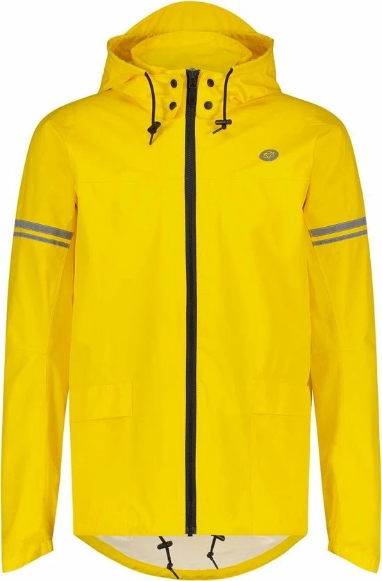 AGU Original Regenpak Essential - Geel/Zwart - L - Dames & Heren - Waterdicht & Ademend 14 AGU Original Regenpak Essential - Geel/Zwart - L - Dames & Heren - Waterdicht & Ademend - Afbeelding 14