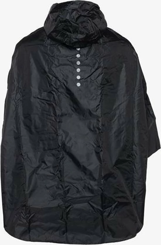Mountain Peak Dames/heren Regenponcho - Zwart 7 Mountain Peak Dames/heren Regenponcho - Zwart - Afbeelding 7